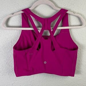 Lululemon Stash It Bra *Medium Support, B/C Cup Ripened Raspberry | 10